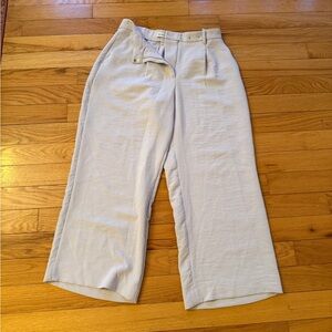 Abercrombie Curve Love Sloane Low Rise Tailored Wide Leg Pant Size 30 Short